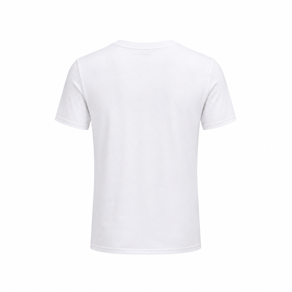 Basic Slim Fit Beyaz Tişört