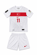 Türkiye Milli Takım Çocuk Forma Seti Beyaz