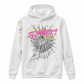 Spider Web Hoodie Beyaz