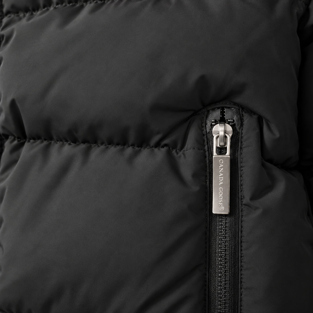 Canada Goose Kürklü Siyah Şişme Mont