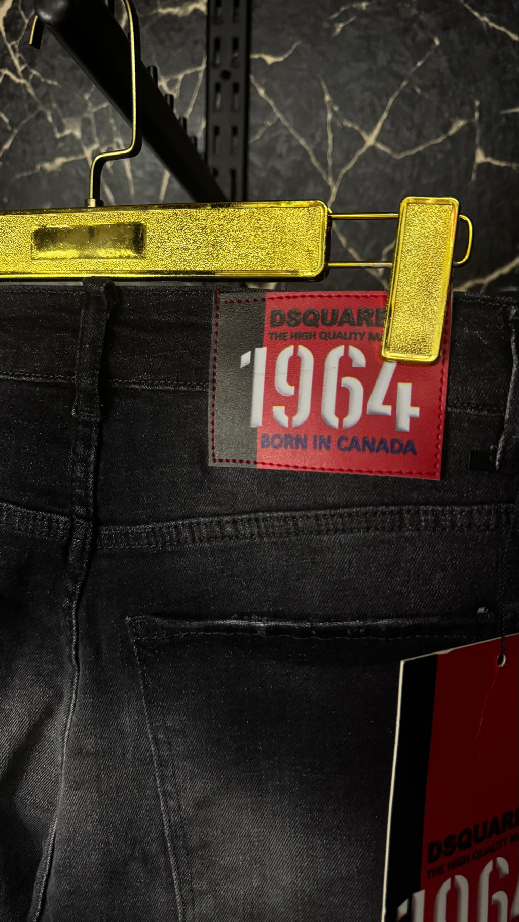 DSquared2 Black Slim Denim