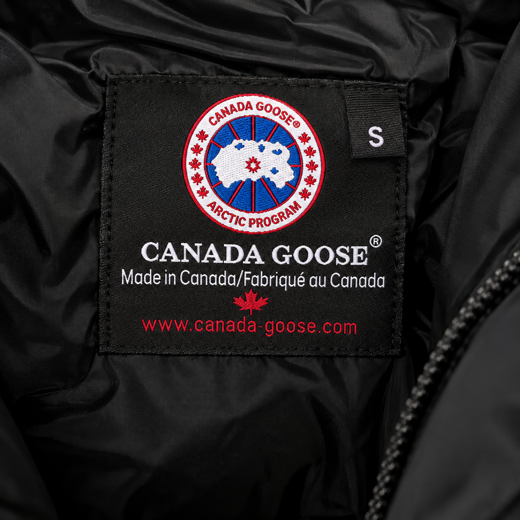 Canada Goose Kürklü Siyah Şişme Mont