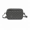 Goyard Desenli Omuz Çantası – Antrasit