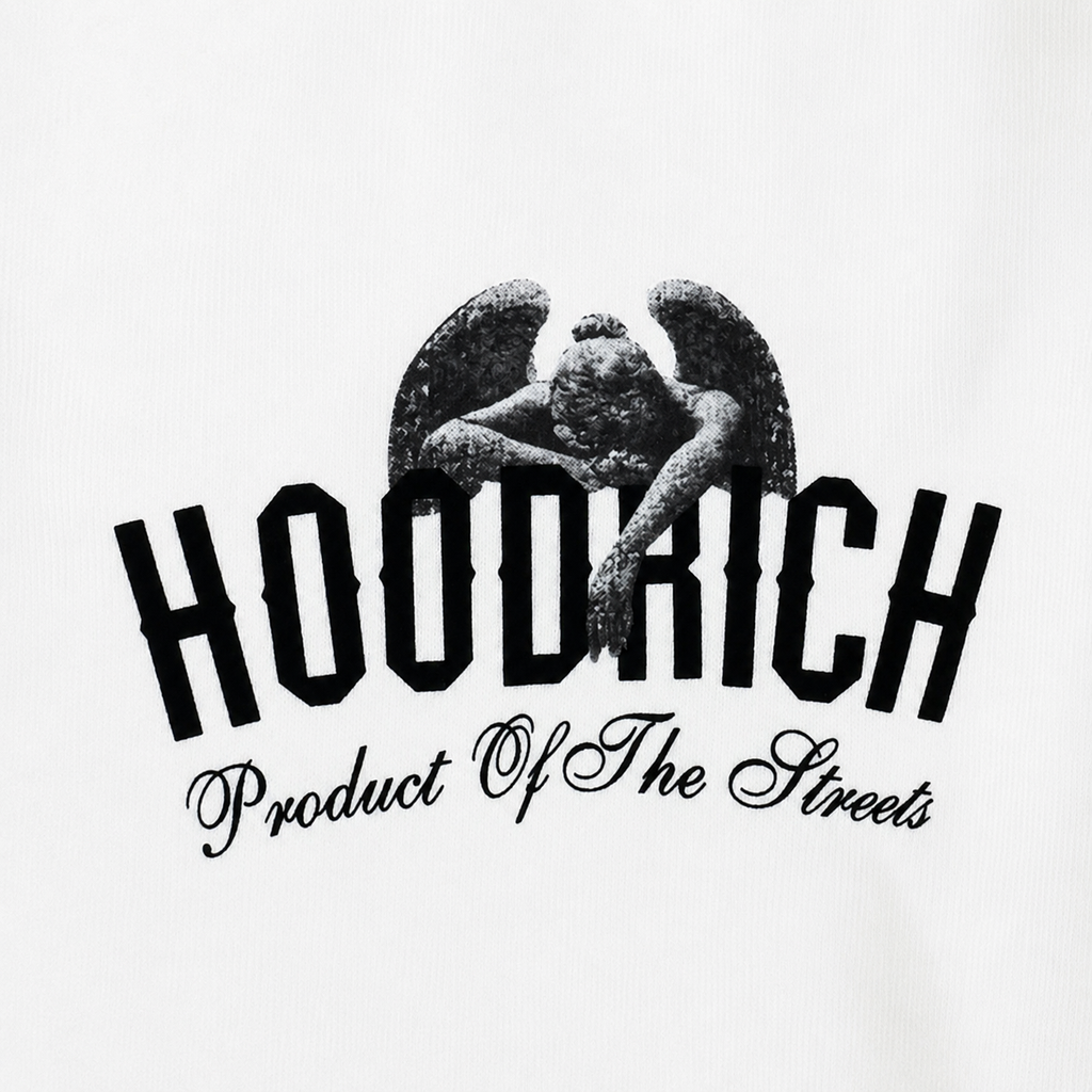 Hoodrich Angel Beyaz Şort