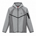 Nike Tech Fleece Gri Fermuarlı Hoodie 2026
