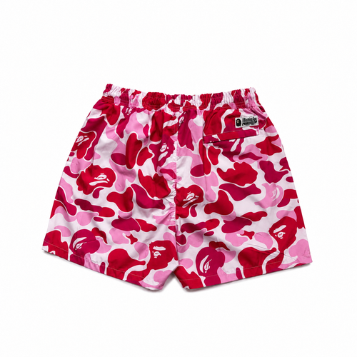 A Bathing Ape (BAPE) Camo Şort Pembe