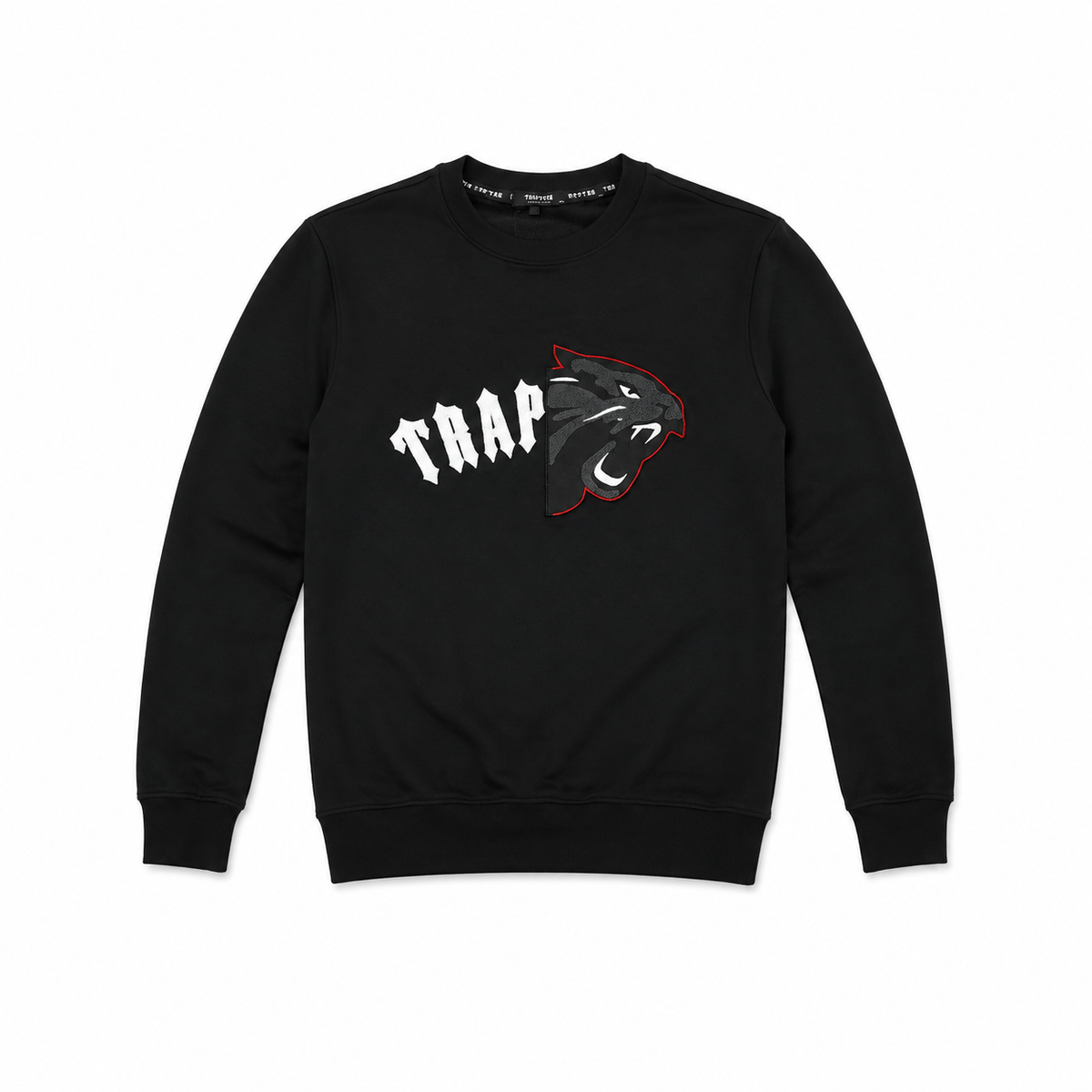 Trapstar Panther Nakışlı Sweatshirt – Siyah