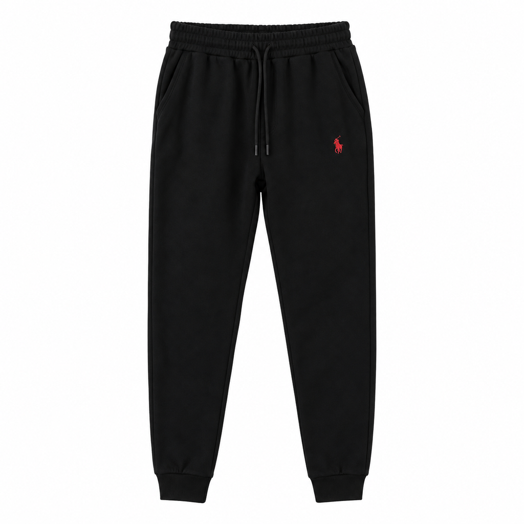 Polo Slim Fit Jogger – Siyah