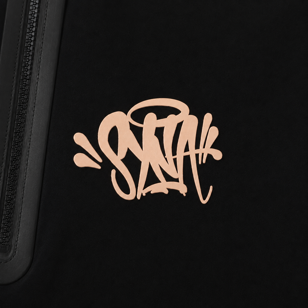 Life Of Syn Syna • Nike Siyah Şort – Gül Kurusu Detaylı