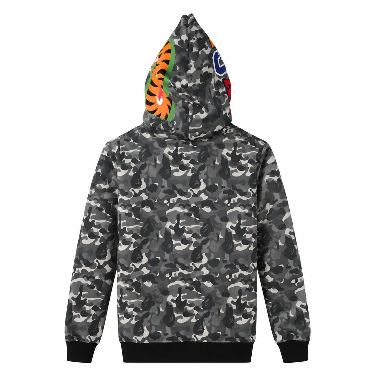 Bape Shark Camo Full Zip Hoodie