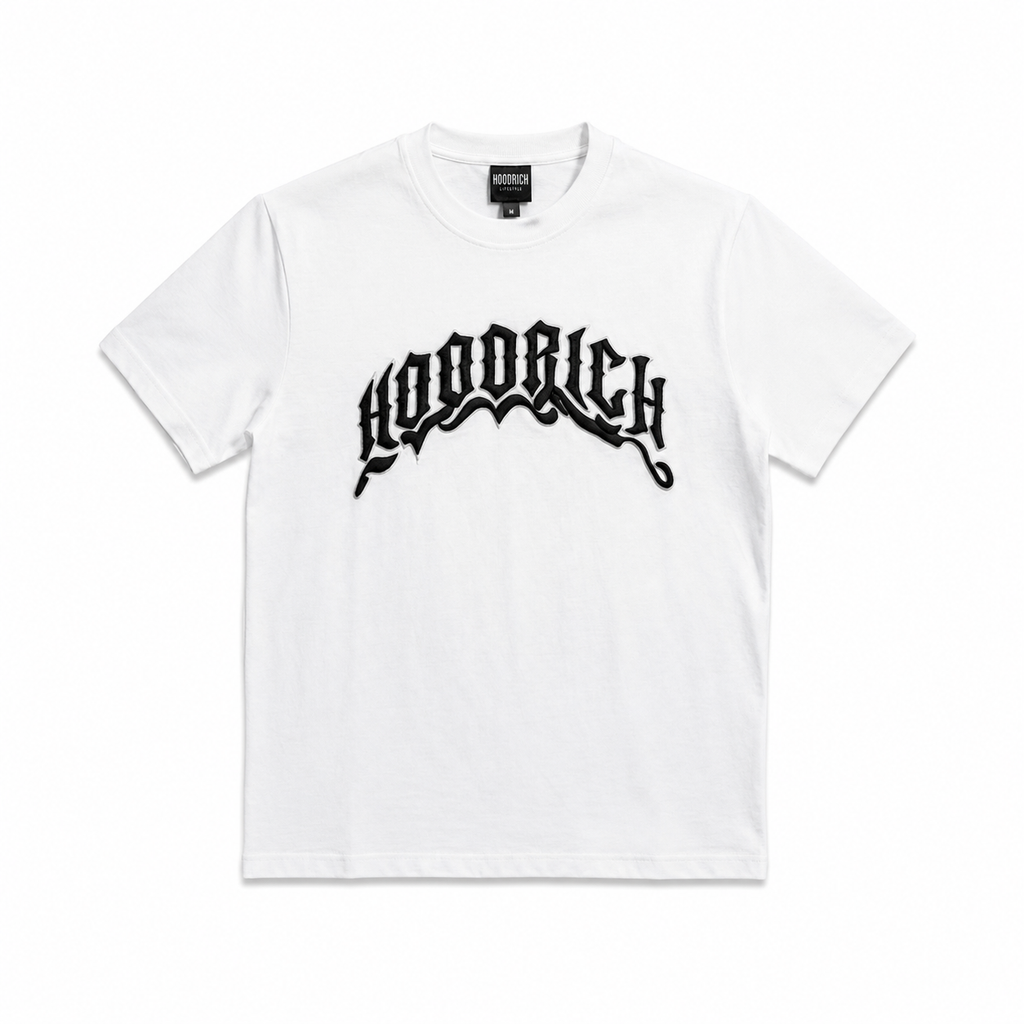 Hoodrich Basic Tişört Beyaz