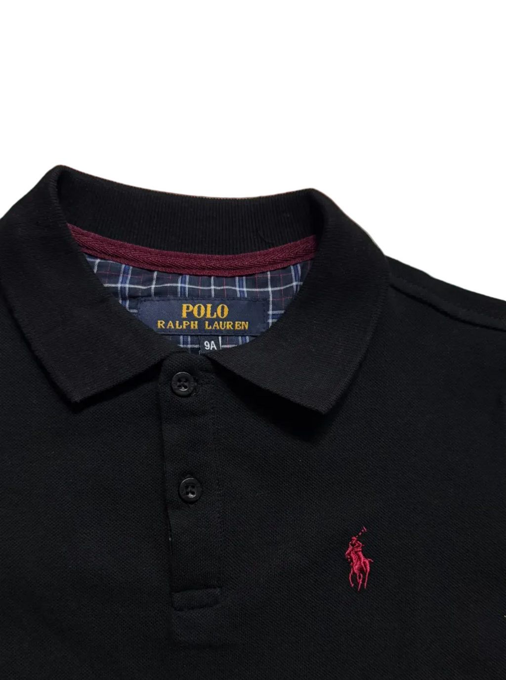 Polo Ralph Lauren Çocuk Siyah Polo Yaka Tişört