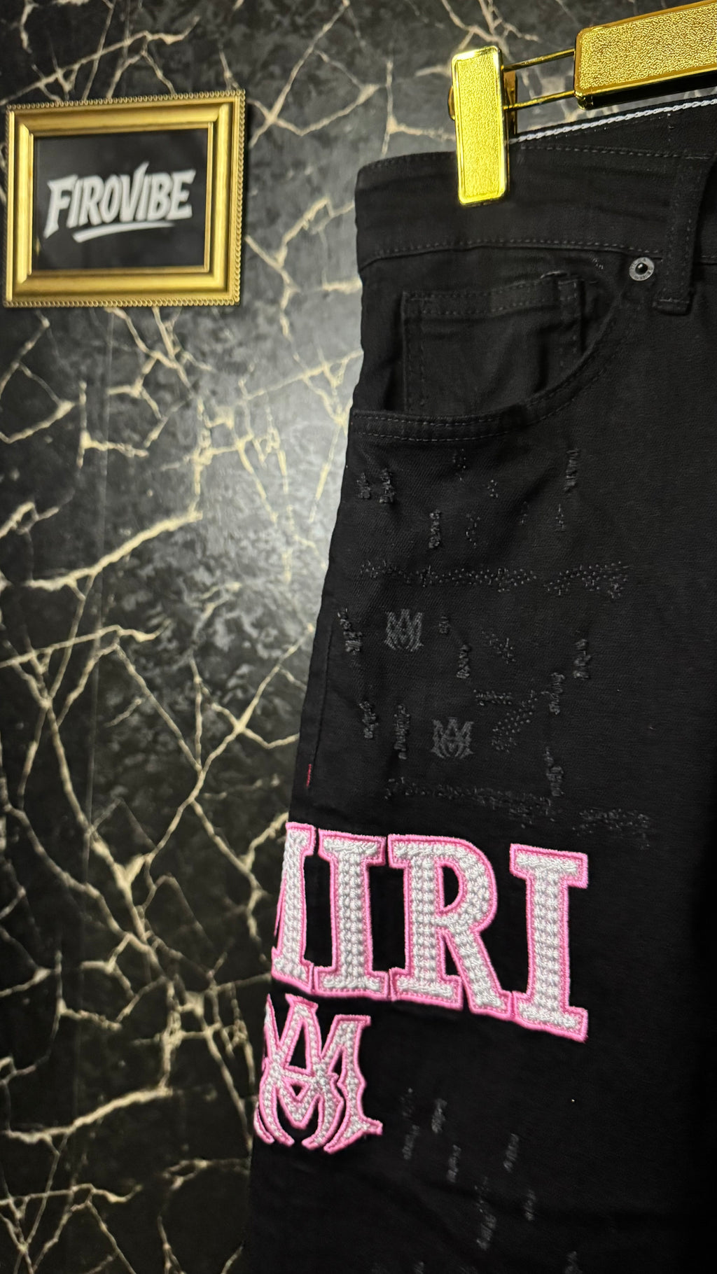 AMIRI Logo Detaylı Slim Fit Jean