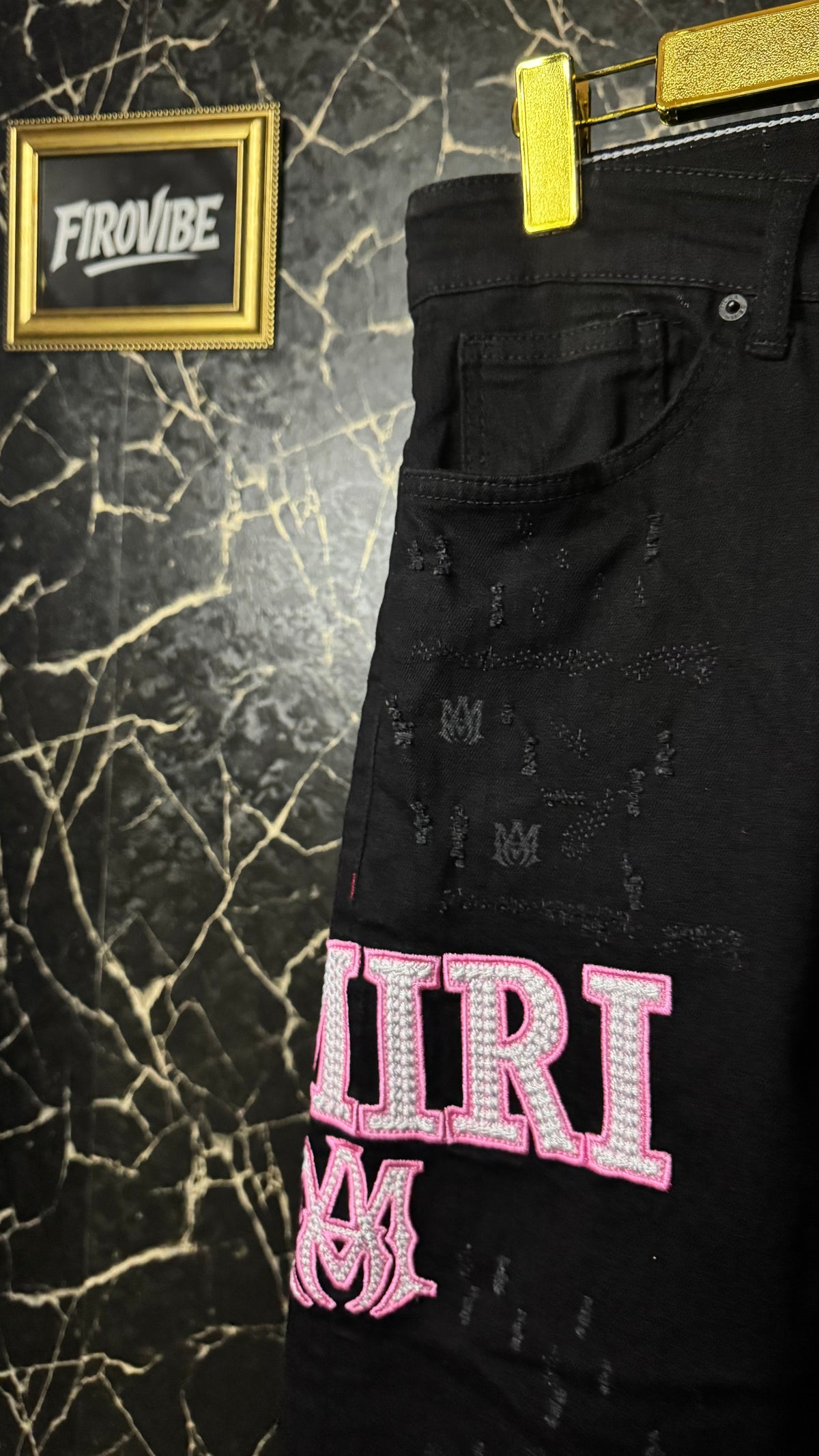 AMIRI Logo Detaylı Slim Fit Jean