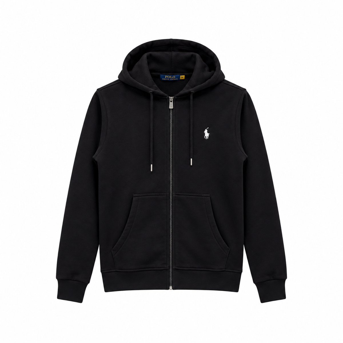 Polo Ralph Lauren Siyah Fermuarlı Hoodie