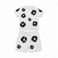 Denim Tears Çocuk Floral Takım Beyaz