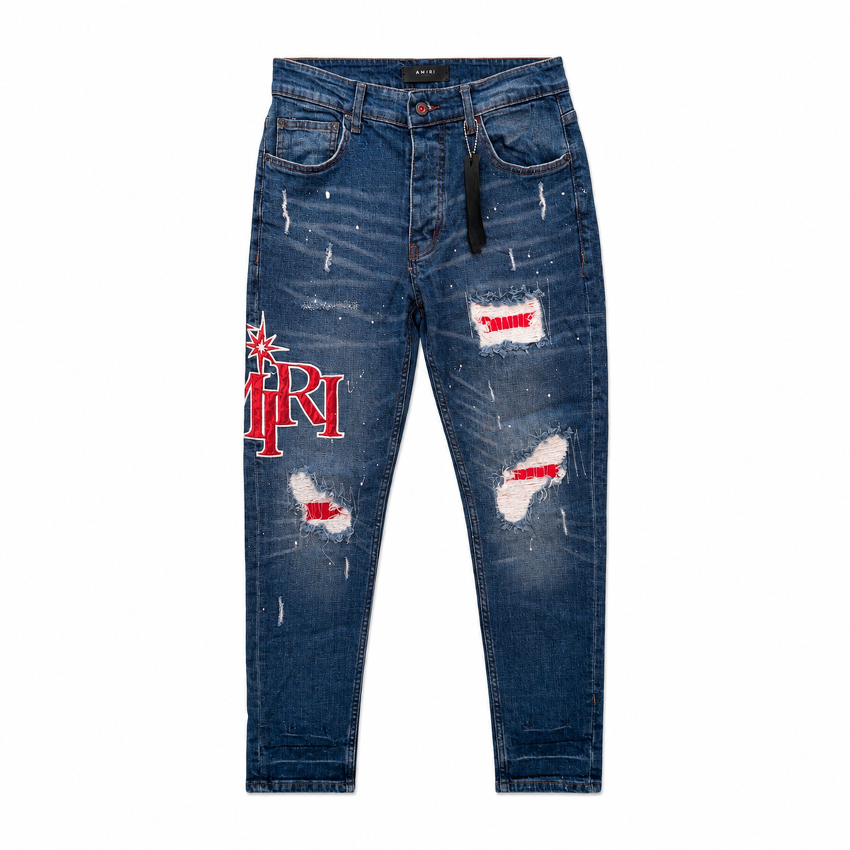 AMIRI Patch Distressed Jean