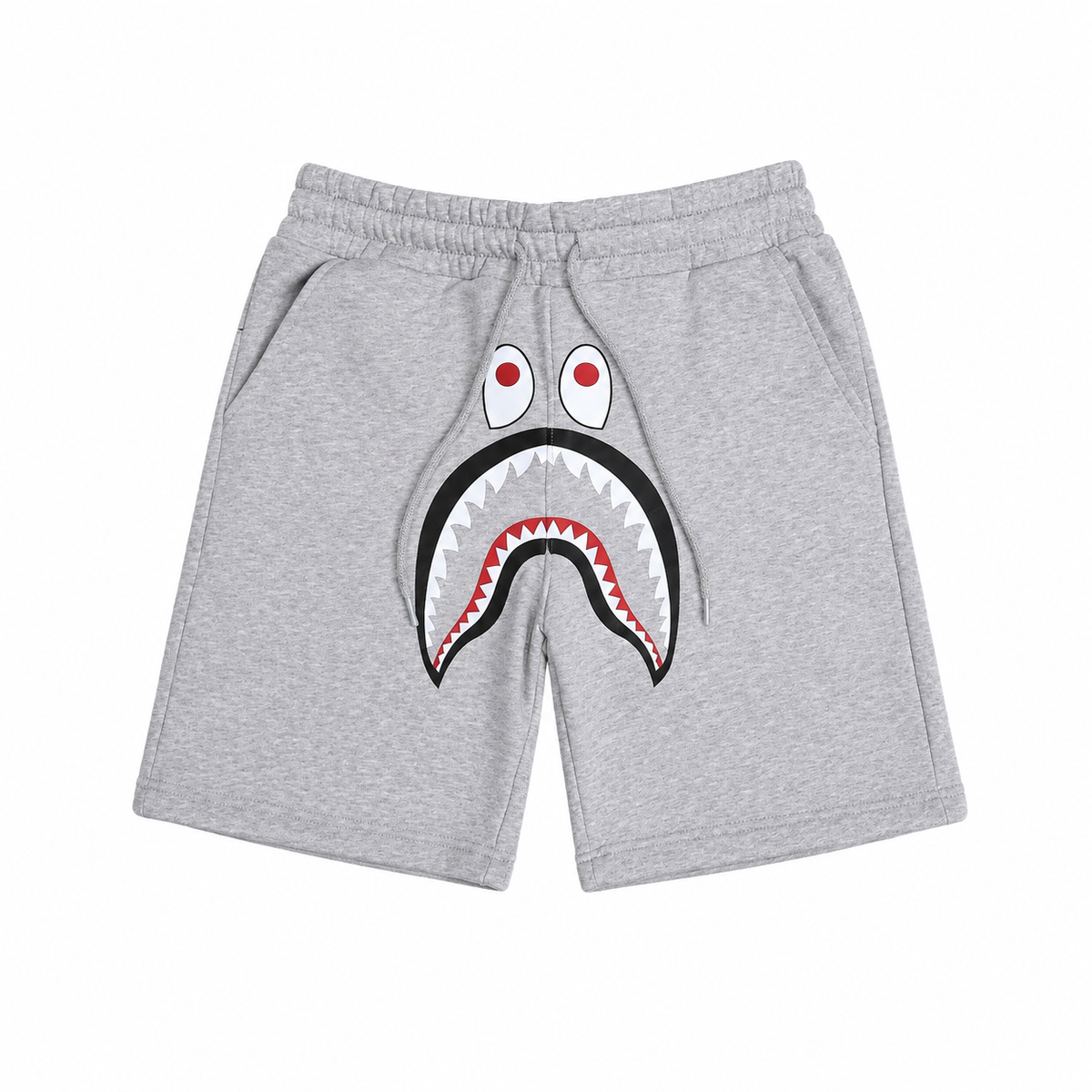 Bape Shark Gri Şort