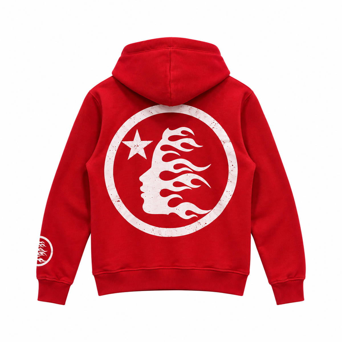 Hellstar Kırmızı Hoodie