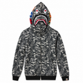 Bape Shark Camo Full Zip Hoodie
