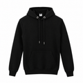 Basic Siyah Slim Fit Hoodie