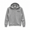 Essentials Fear of God Gri Fermuarlı Hoodie