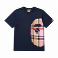 BAPE Check Ape Head Tişört – Lacivert