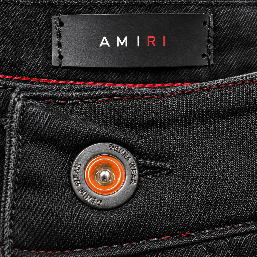 AMIRI Logo Detaylı Slim Fit Jean