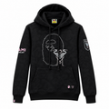 Bape x Miami Premium Siyah Hoodie