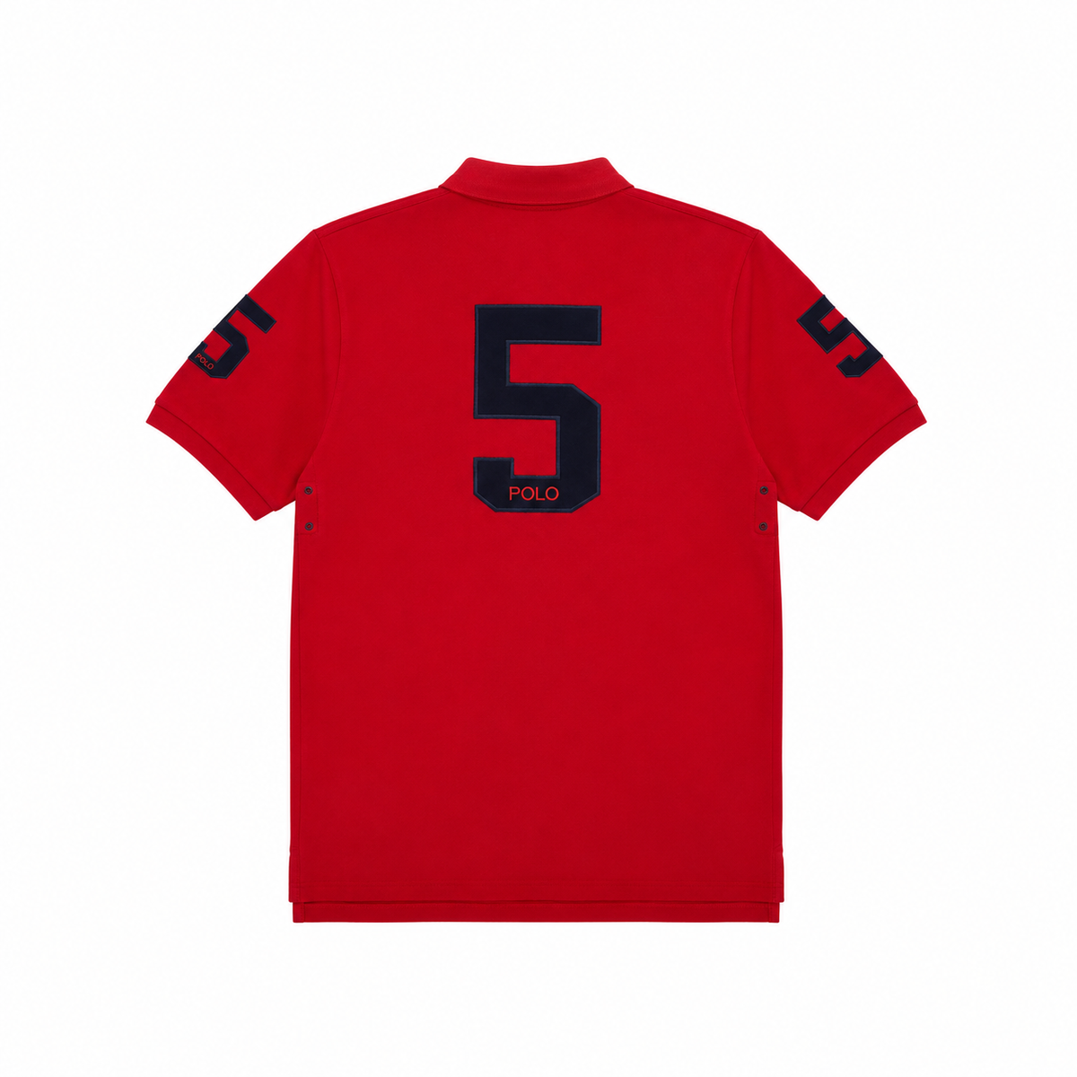 Polo New York Nakışlı Polo Yaka Tişört Kırmızı