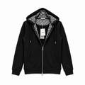 Dior Oblique Fermuarlı Hoodie – Siyah