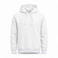 Basic Beyaz Hoodie