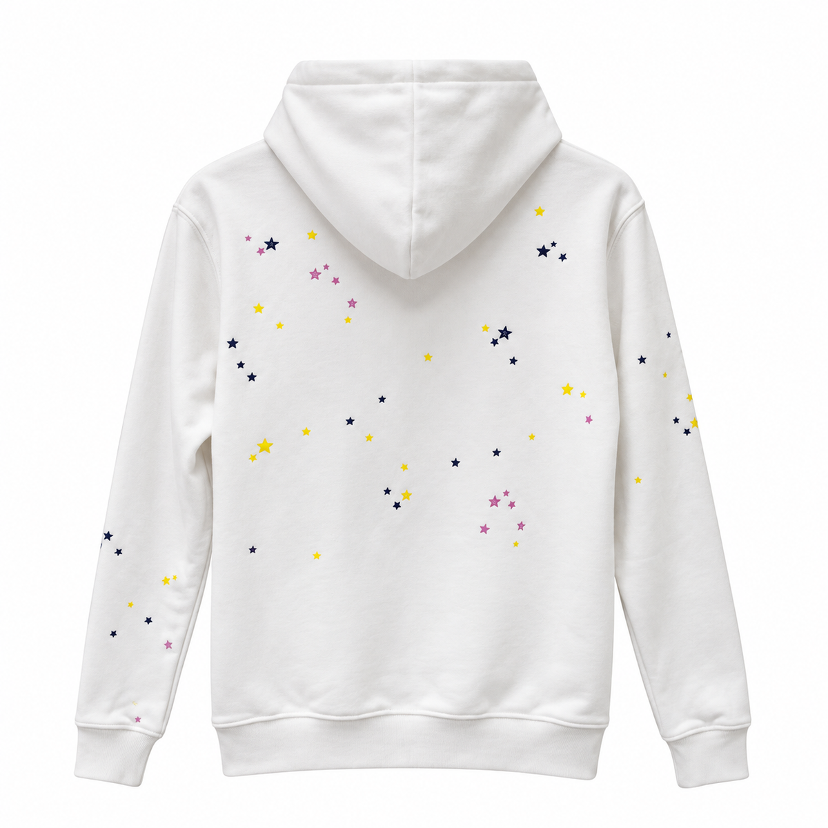 Spider Web Hoodie Beyaz