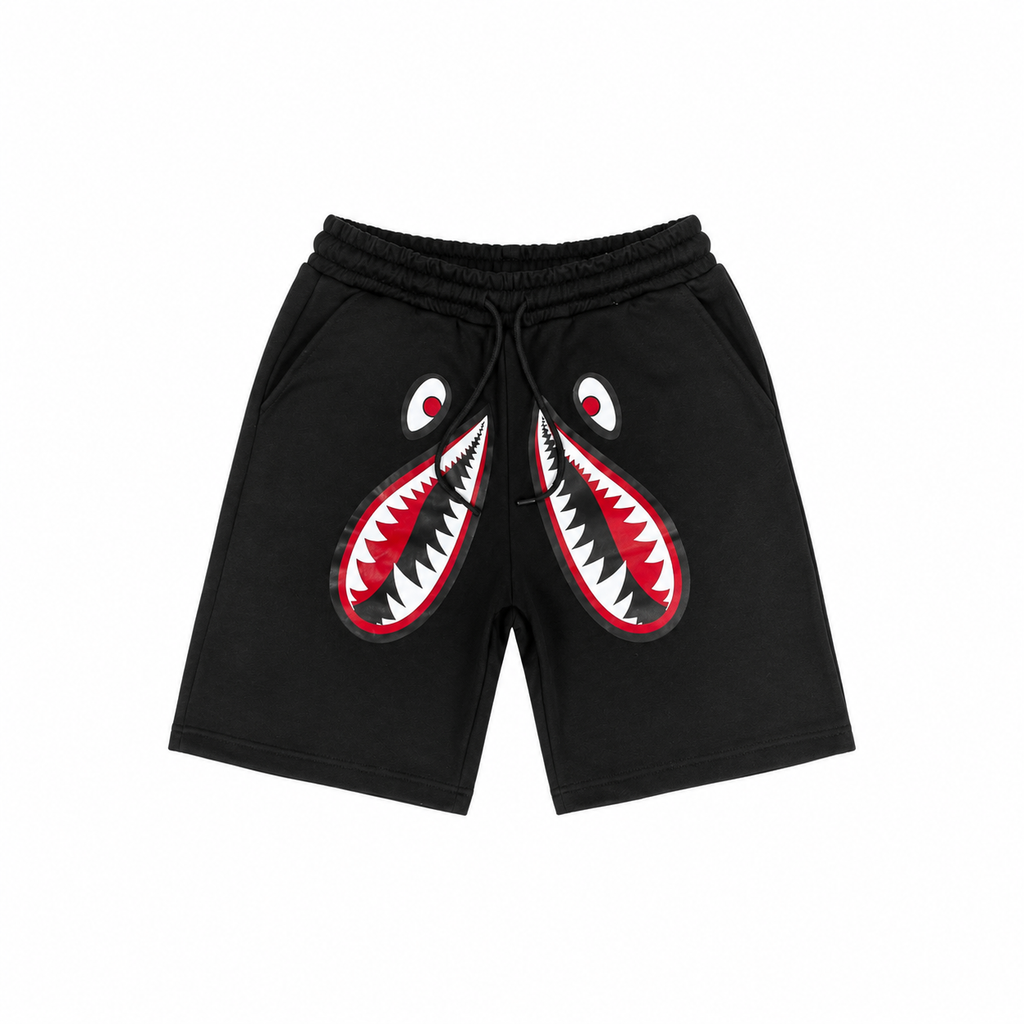 Bape Shark Baskılı Şort