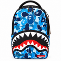 Bape Shark Camo Sırt Çantası