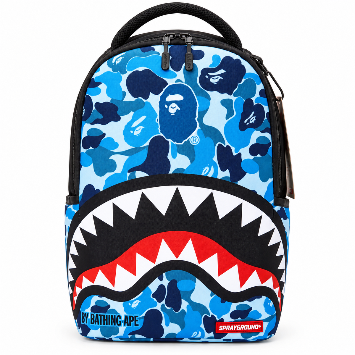 Bape Shark Camo Sırt Çantası
