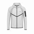 Nike Tech Fleece 2026 Kapüşonlu Beyaz Gri