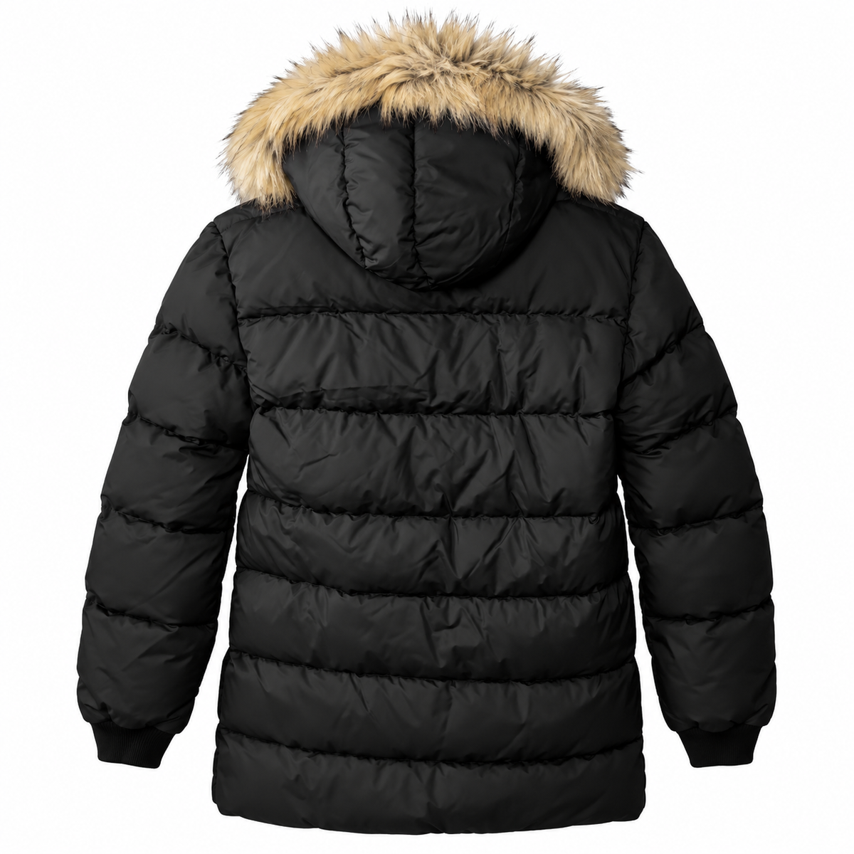 Canada Goose Kürklü Siyah Şişme Mont