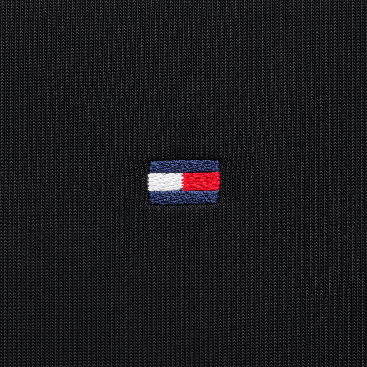 Tommy Hilfiger Bisiklet Yaka Sweatshirt – Siyah