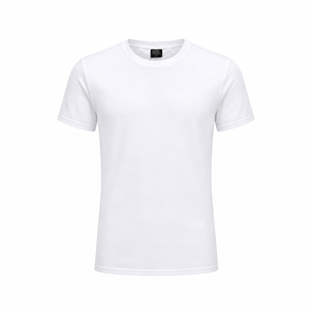 Basic Slim Fit Beyaz Tişört