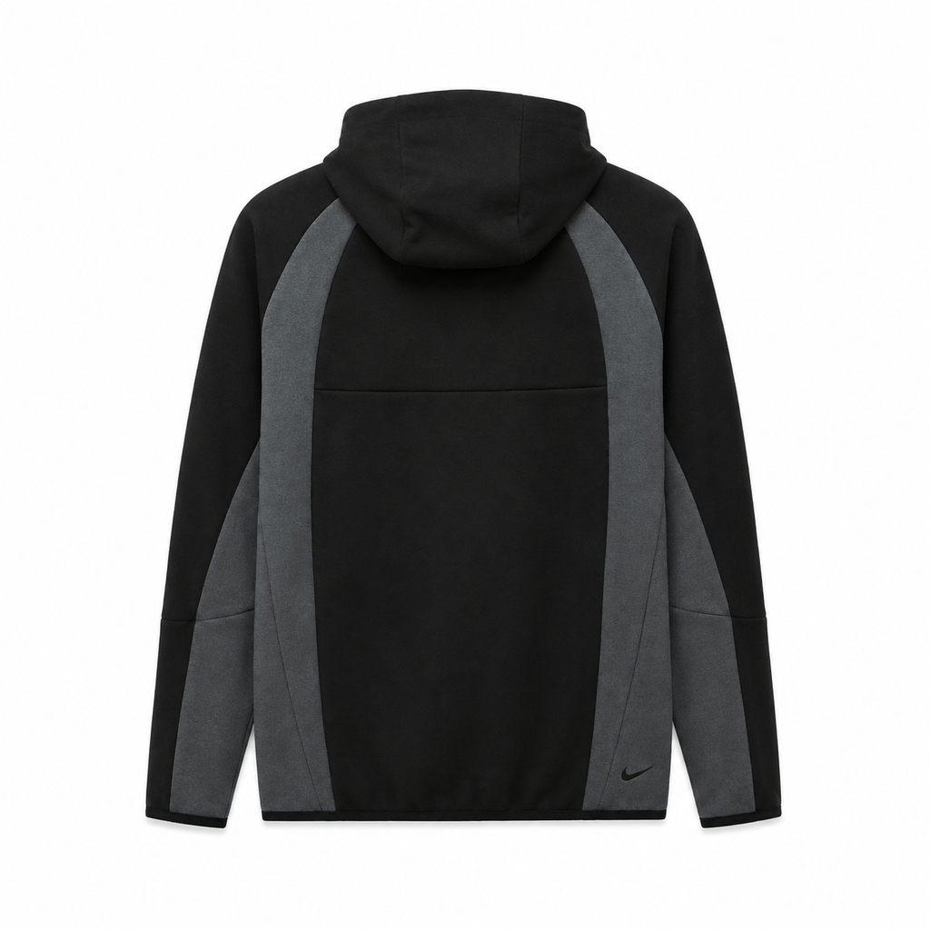 Nike Tech Fleece 2026 Kapüşonlu Gri siyah