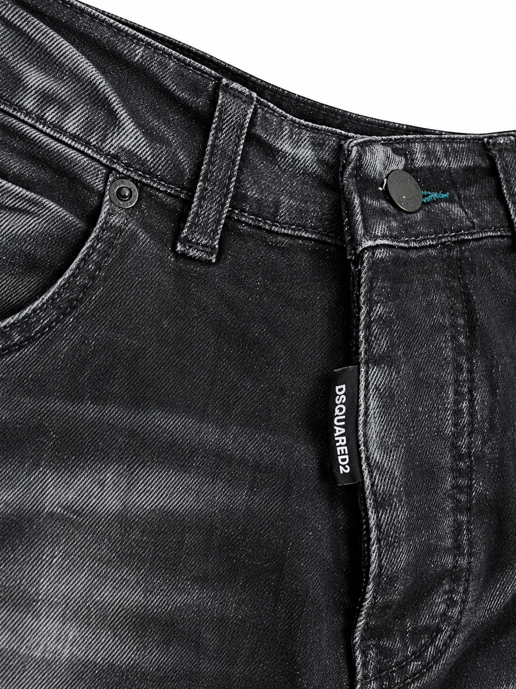 DSquared2 Black Slim Denim