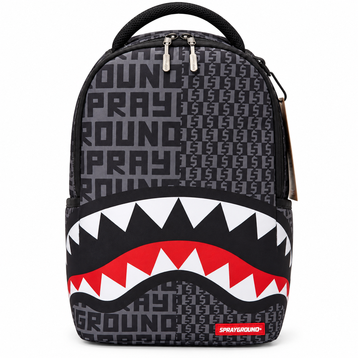 Sprayground Shark Siyah Sırt Çantası
