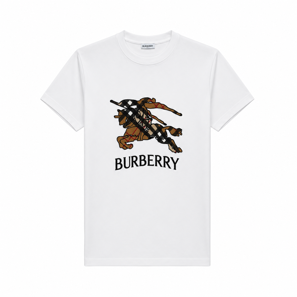 Burberry Nakış İşlemeli Tişört