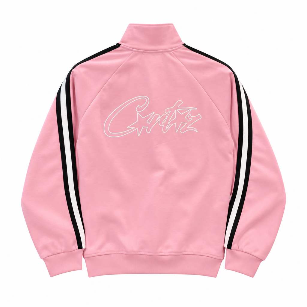 Corteiz Pembe Track hırka