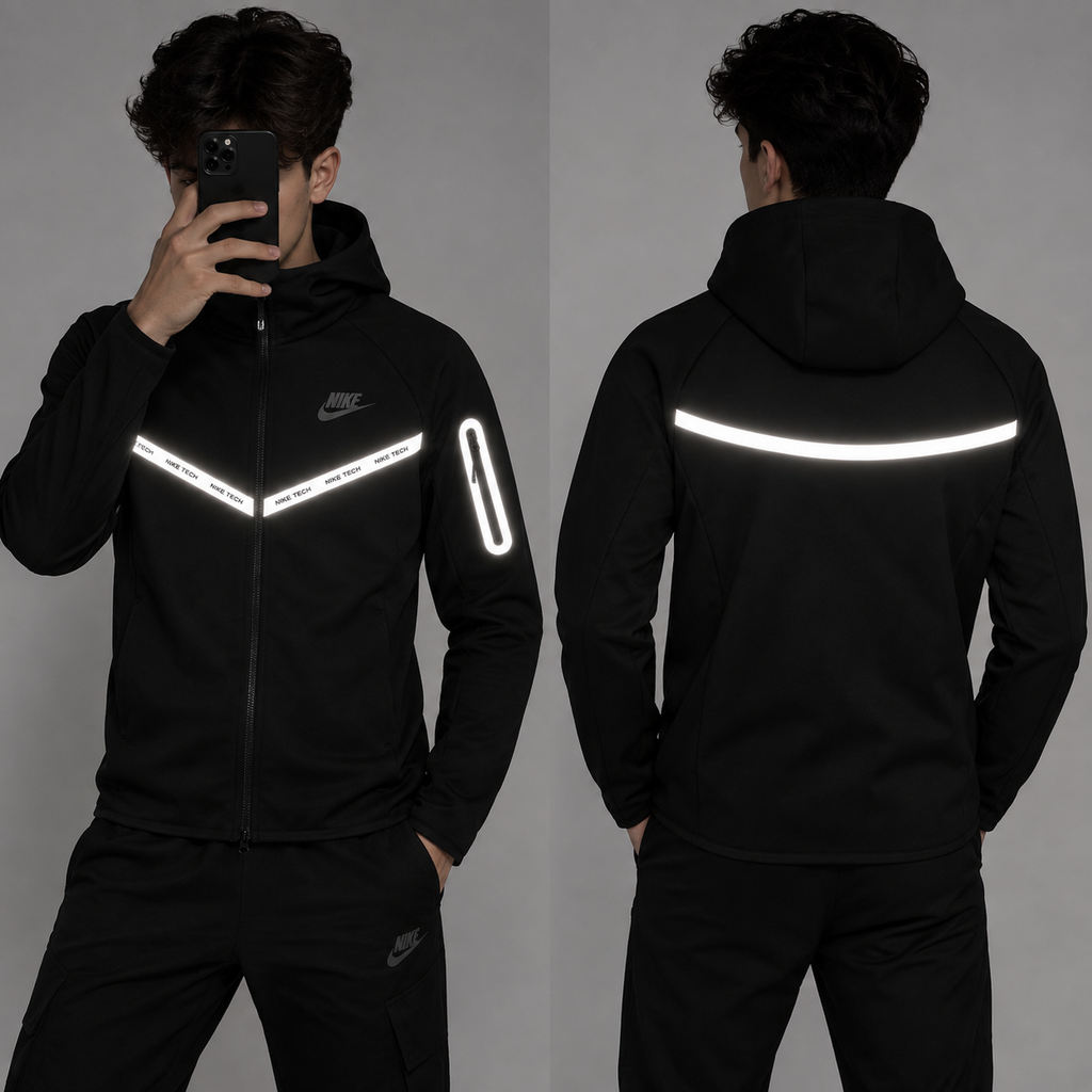 Nike Tech Fleece Reflektörlü Hoodie