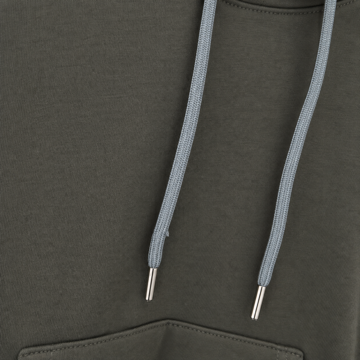 Basic Antrasit Slim Fit Hoodie