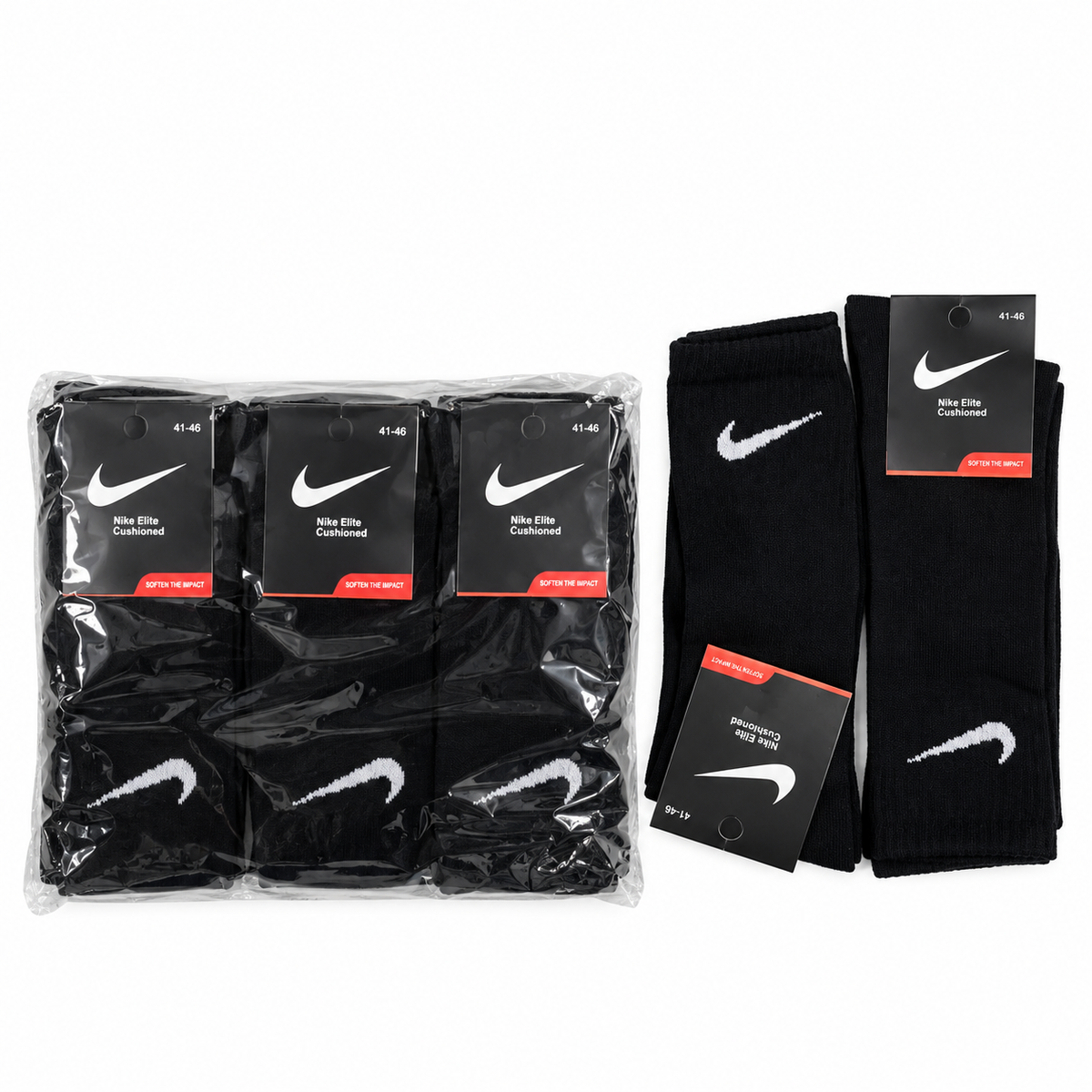 Nike Elite Cushioned Çorap – Siyah