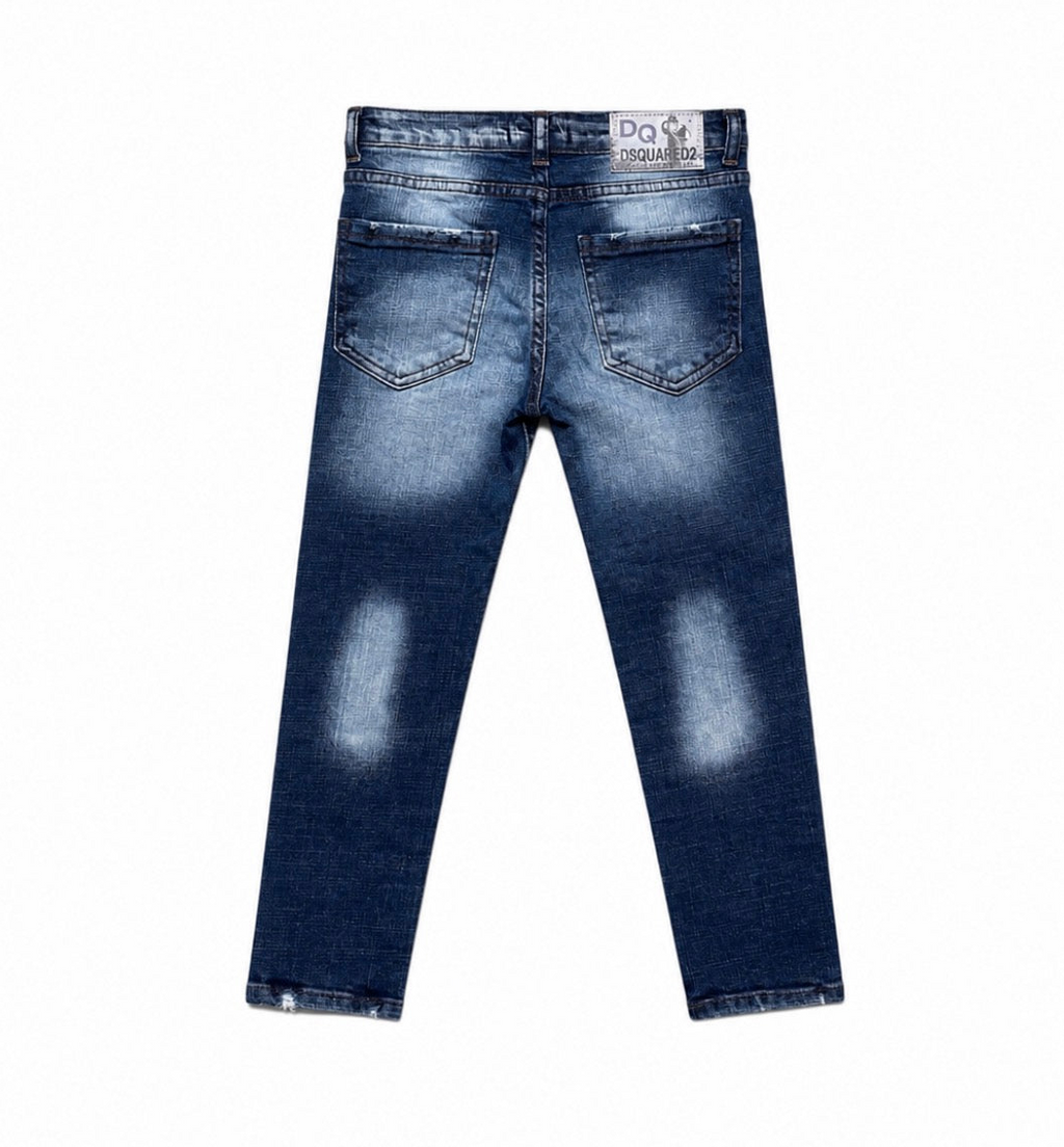 Desquared çocuk kot pantolon mavi
