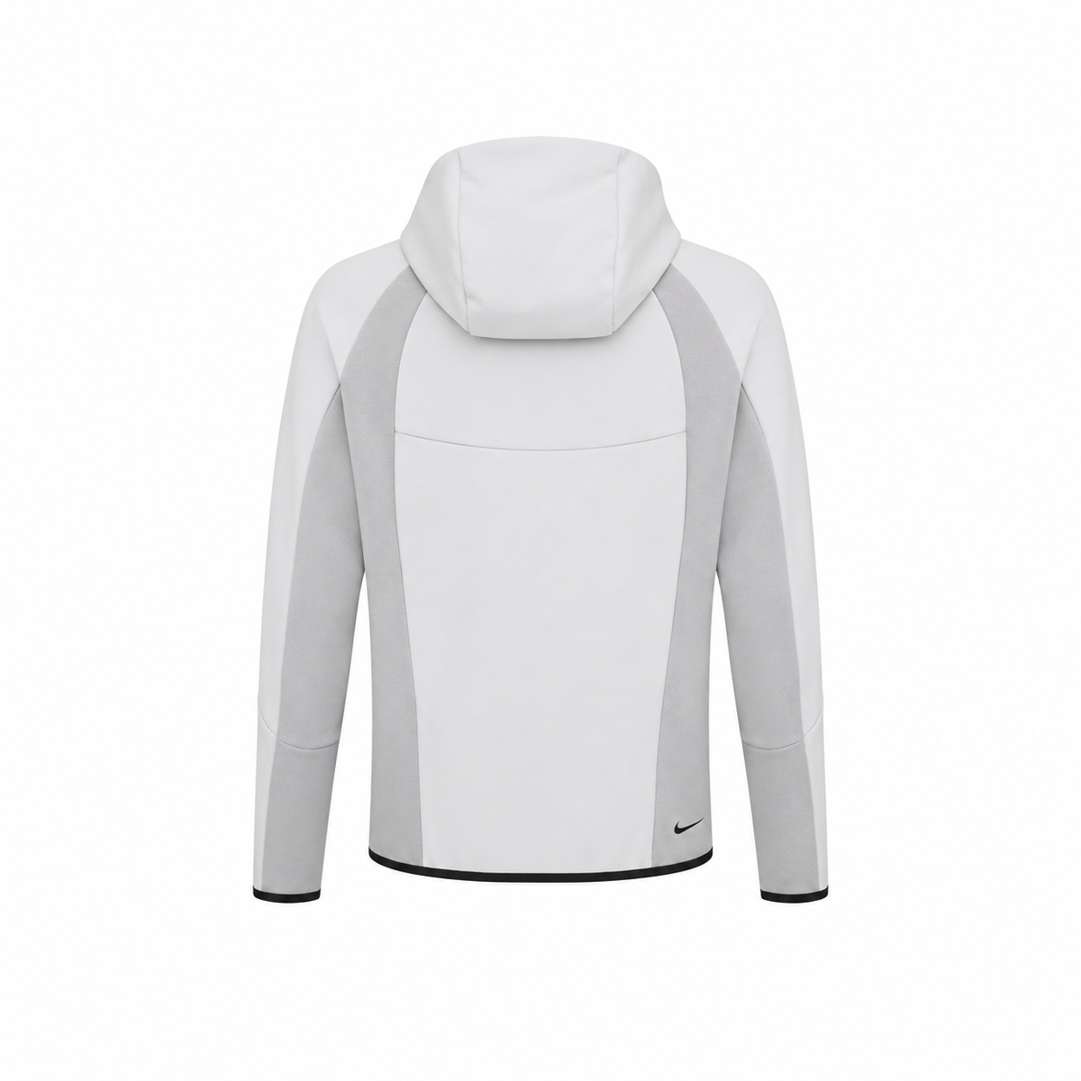 Nike Tech Fleece 2026 Kapüşonlu Beyaz Gri